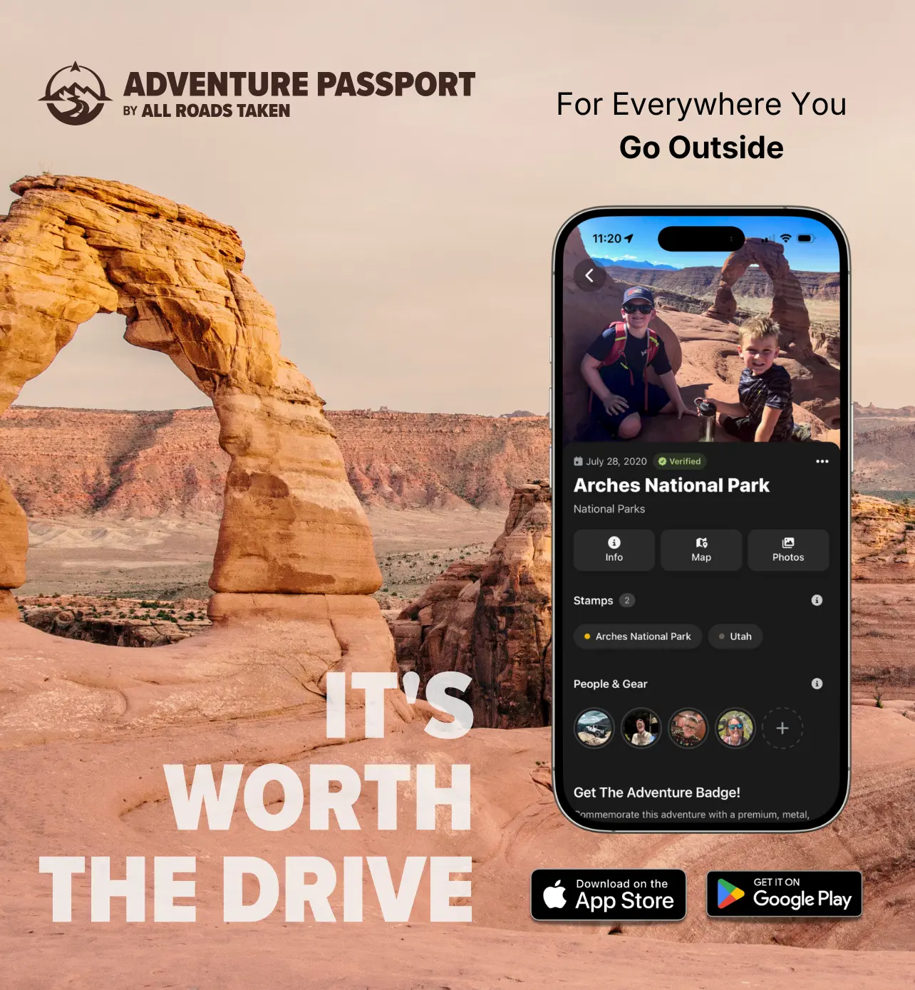 Adventure Passport App